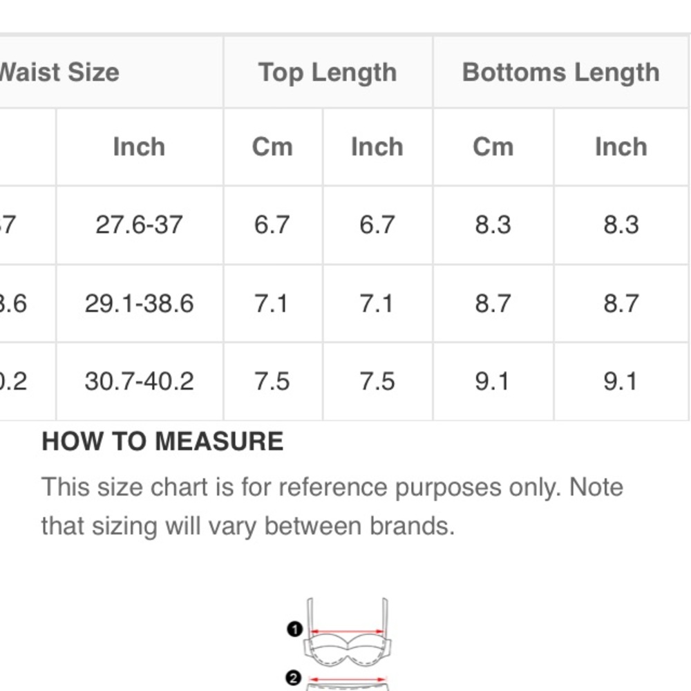 🎉 Bottoms Blue Seam Detail Bikini! - Picture 7 of 7